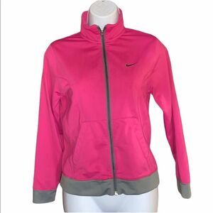 Nike Zip-Up Athletic Top Size L (Jr.)